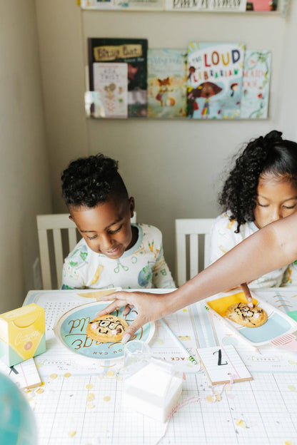 Back To School Globe Paper Plate