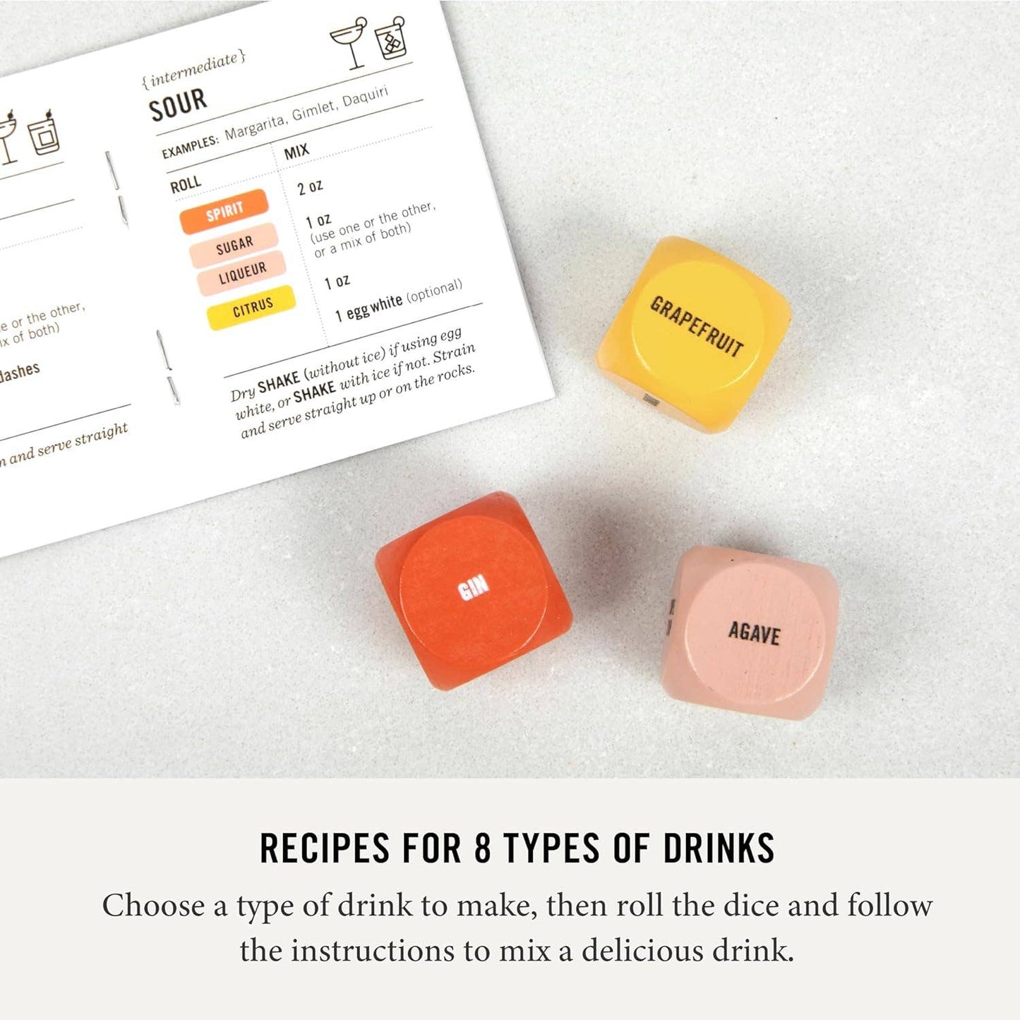 Mixology Dice - Inspiration for Craft Cocktails