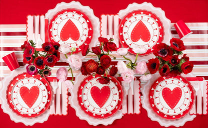 From the Heart Dessert Plates