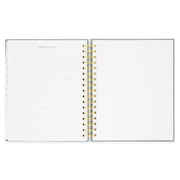 2025-2026 Dusty Blue Spiral Academic Planner