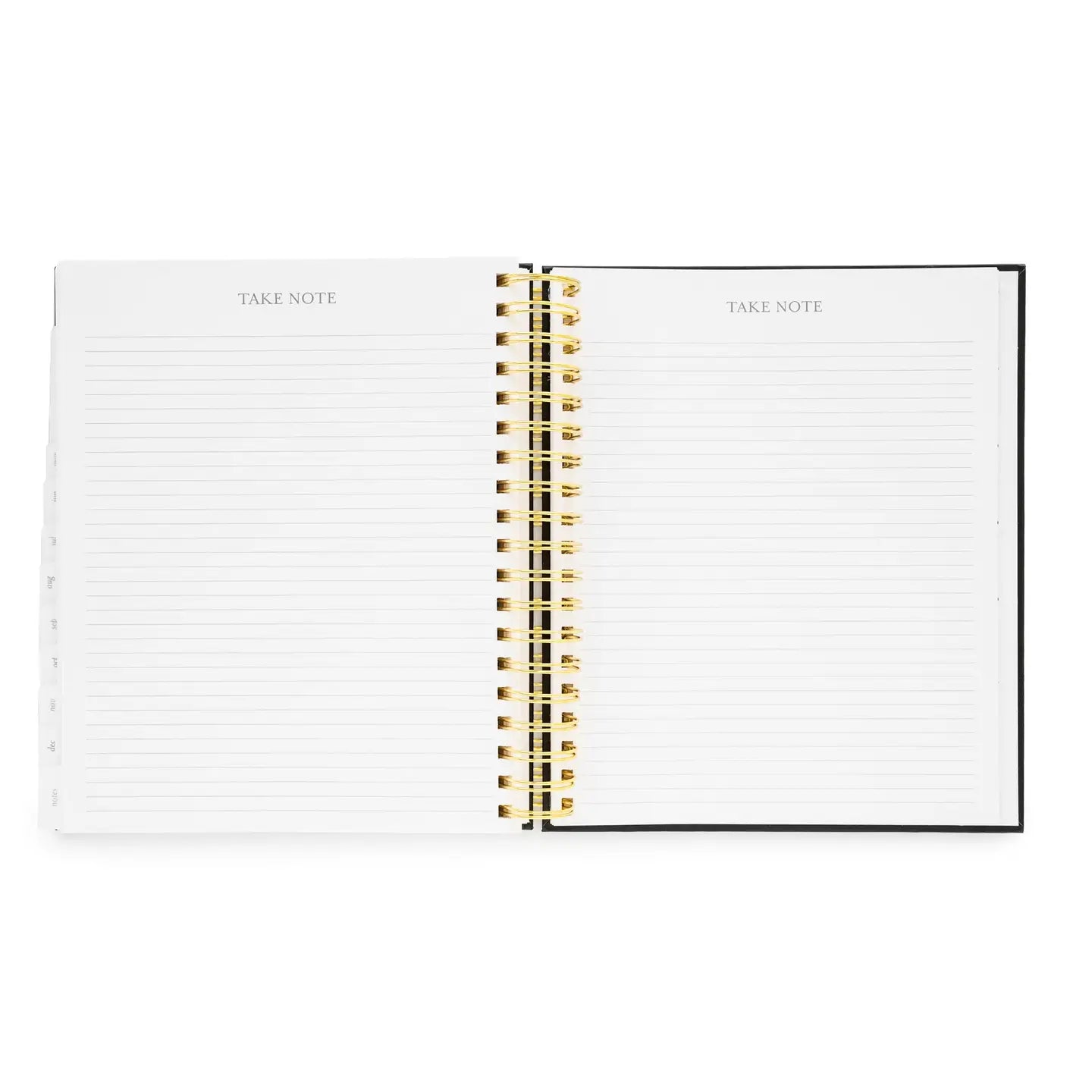 2026 Dusty Blue Daily Spiral Planner