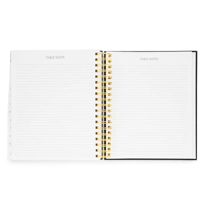 2026 Dusty Blue Daily Spiral Planner
