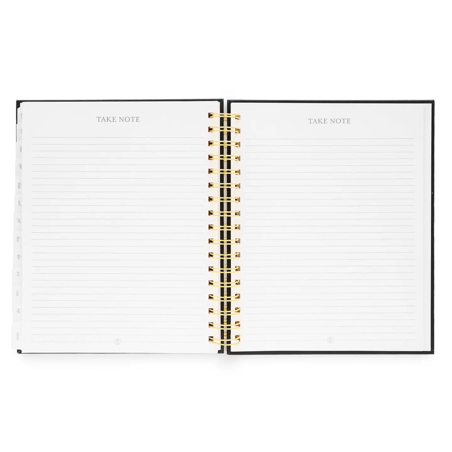 2026 Black Signature Spiral Planner