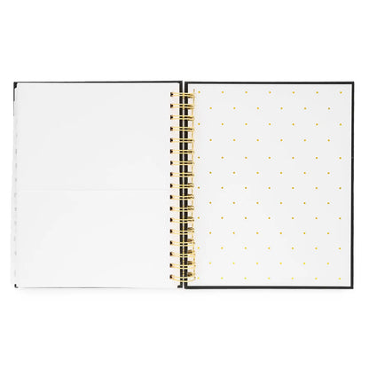 2026 Black Signature Spiral Planner