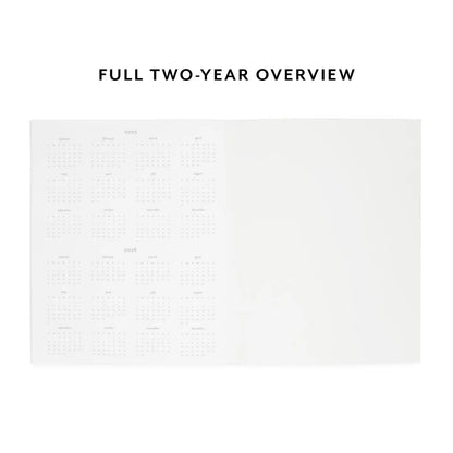 2026 Blue Pinstripe Monthly Planner