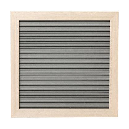 Wooden Letterboard Set, Gray
