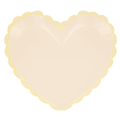 Pastel Heart Large Plates