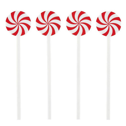 Acrylic Stir Sticks - Peppermint: Acrylic