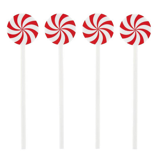Acrylic Stir Sticks - Peppermint: Acrylic