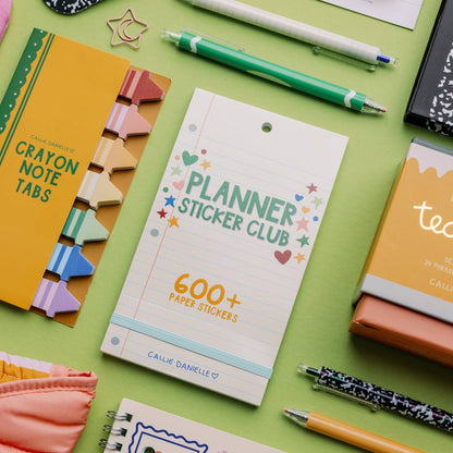 Planner Sticker Club – Positivity & Planning Sticker Book