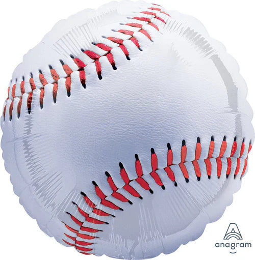 Baseball Foil Balloon (28")
