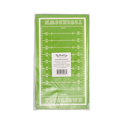 Football Field Dinner Napkin