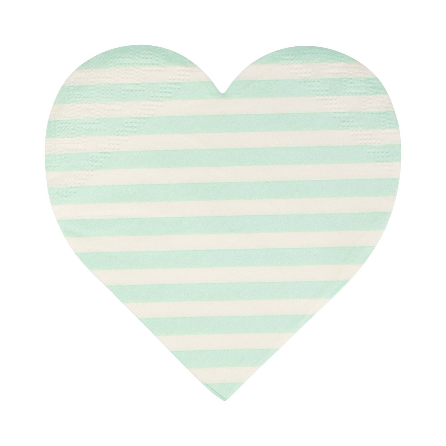 Striped Hearts Napkin Set