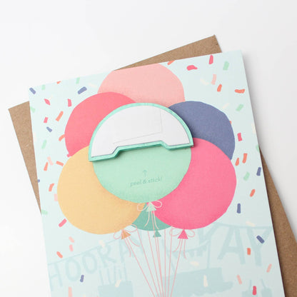 Pop-up Card - Balloon Bunch - Birthday