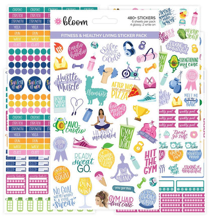 Fitness & Health Sticker Pack