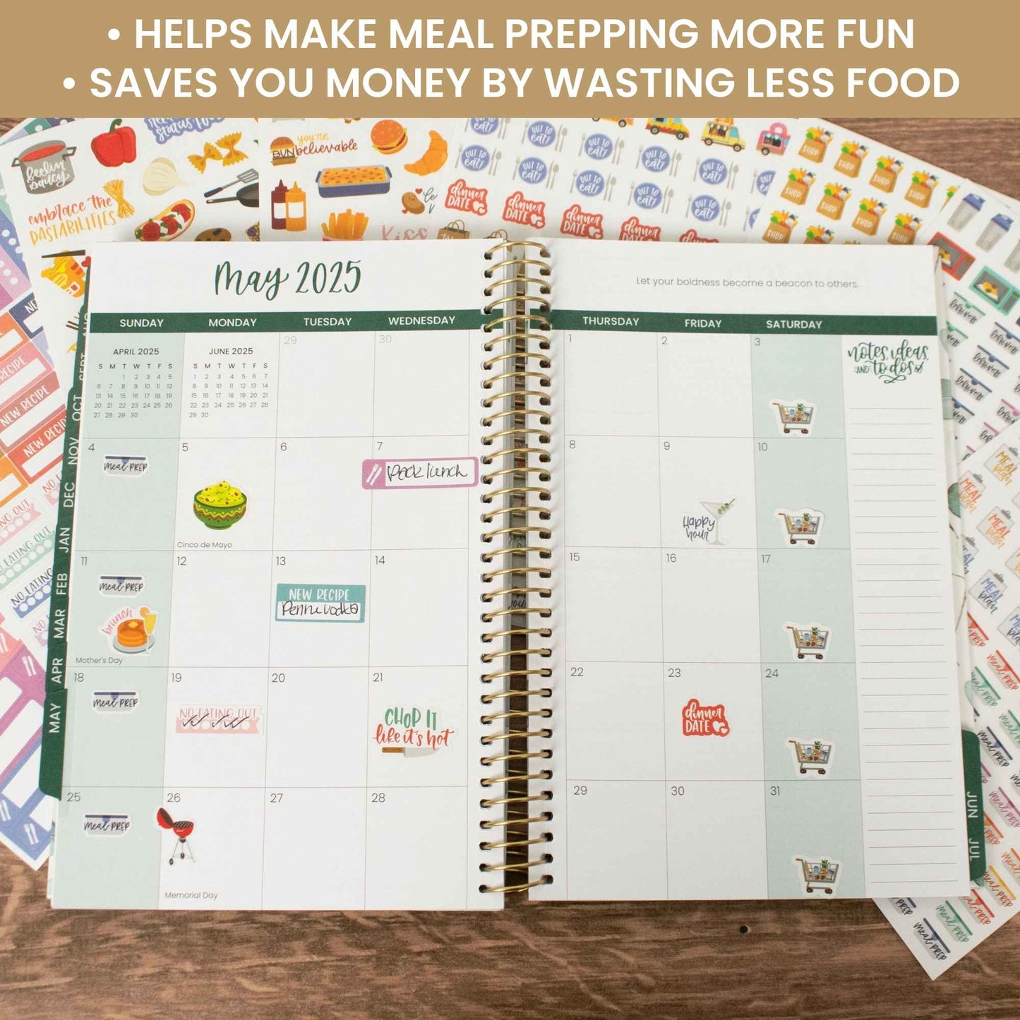 Meal Planning Sticker Pack