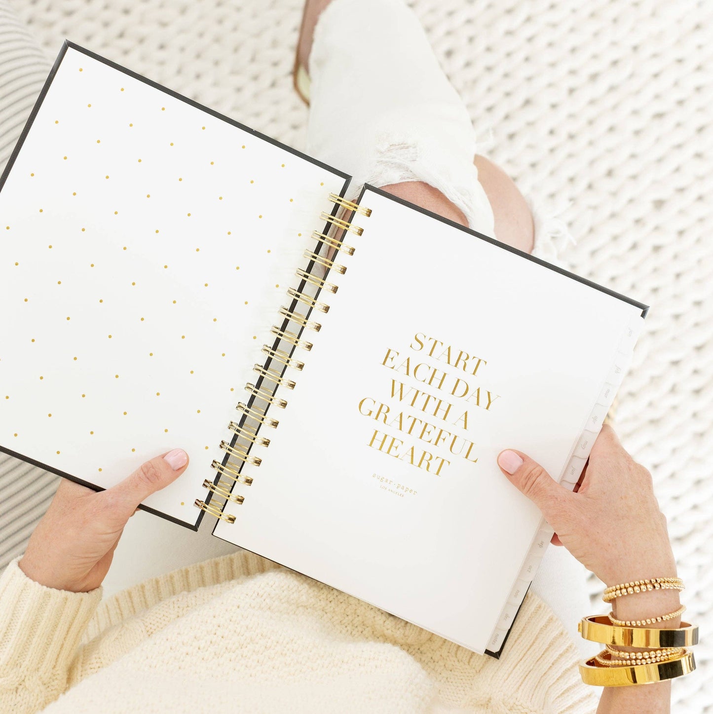 2026 Blush Signature Spiral Planner