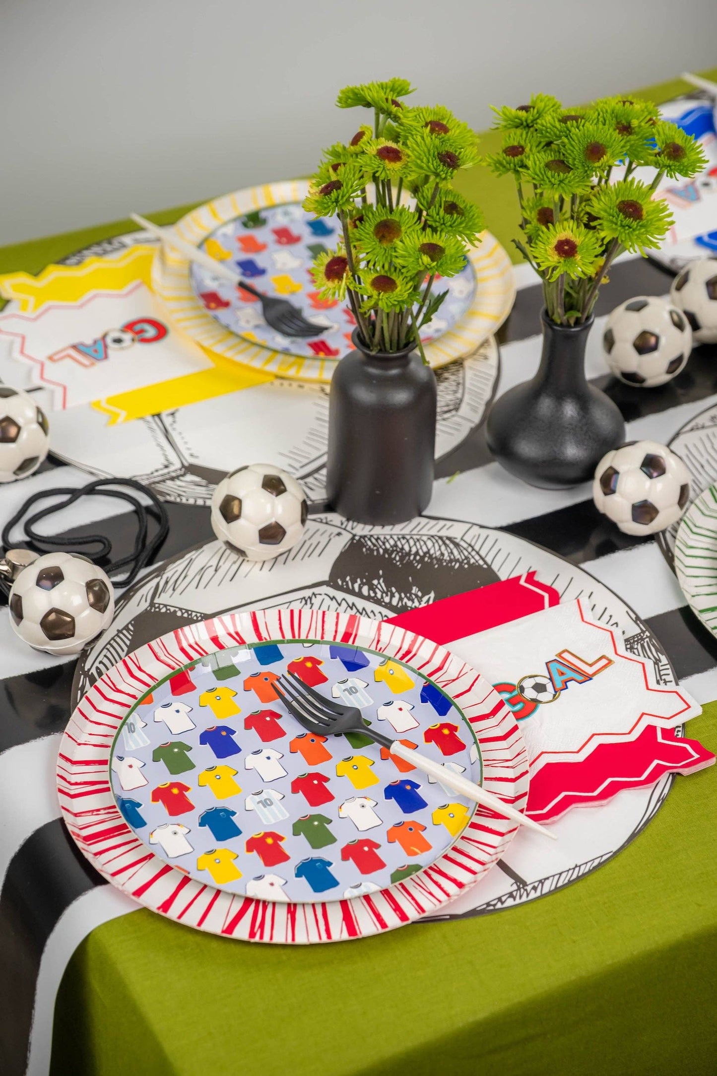 Soccer Jerseys Small Plates