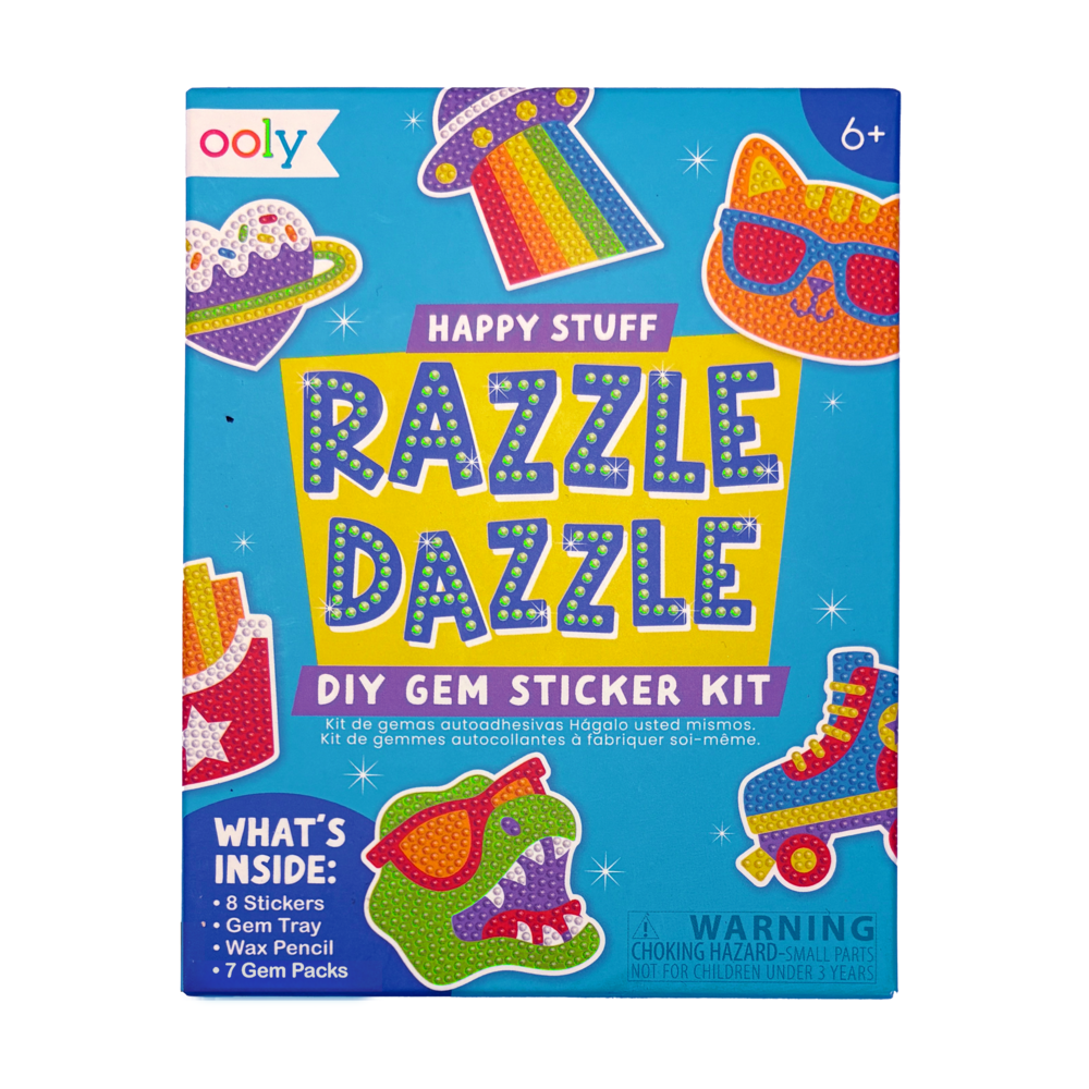 Mini Razzle Dazzle DIY Gem Sticker Kit - Happy Stuff