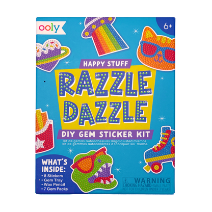 Mini Razzle Dazzle DIY Gem Sticker Kit - Happy Stuff