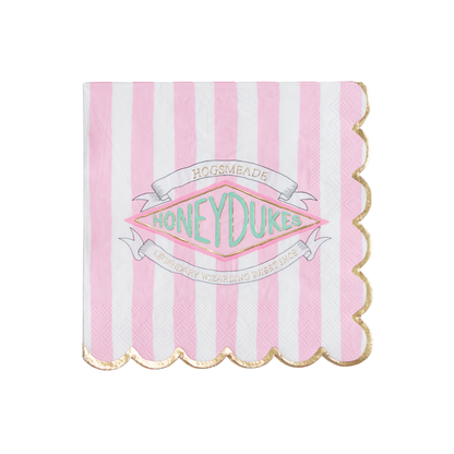 HARRY POTTER X BONJOUR FÊTE HONEYDUKES LARGE PINK STRIPE NAP
