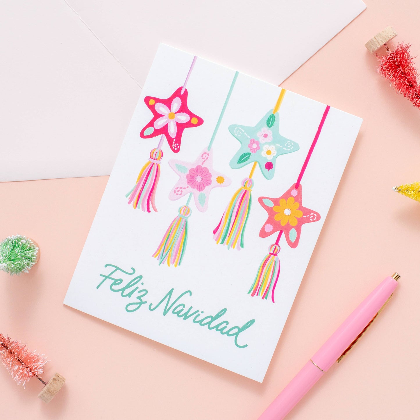 Navidad Ornaments - Feliz Navidad Greeting Card
