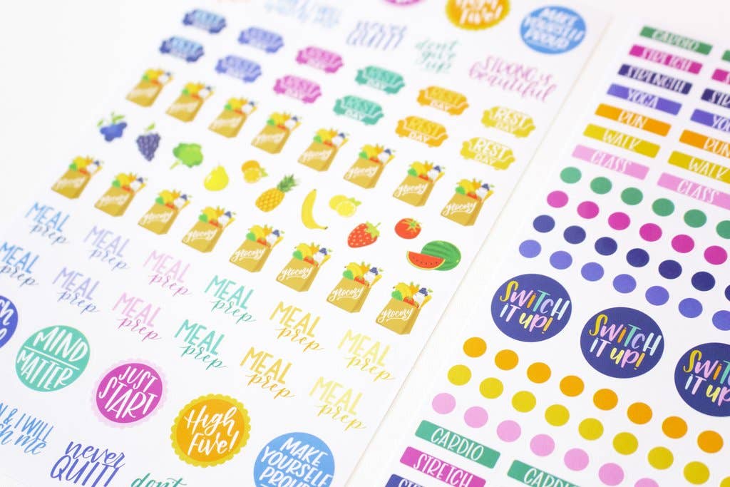 Fitness & Health Sticker Pack