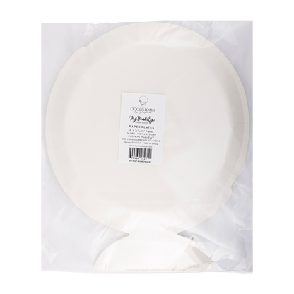 Back To School Globe Paper Plate