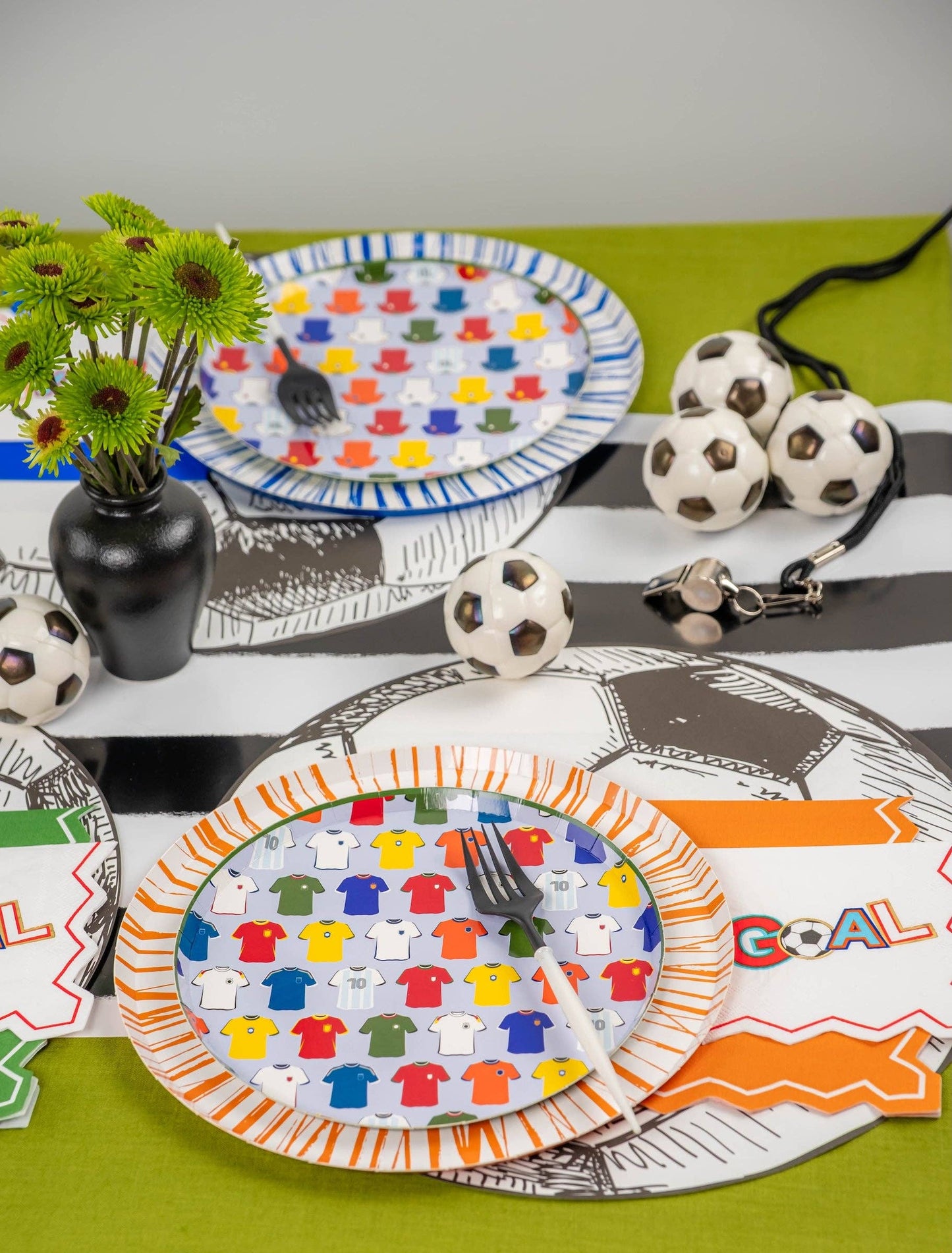 Soccer Jerseys Small Plates