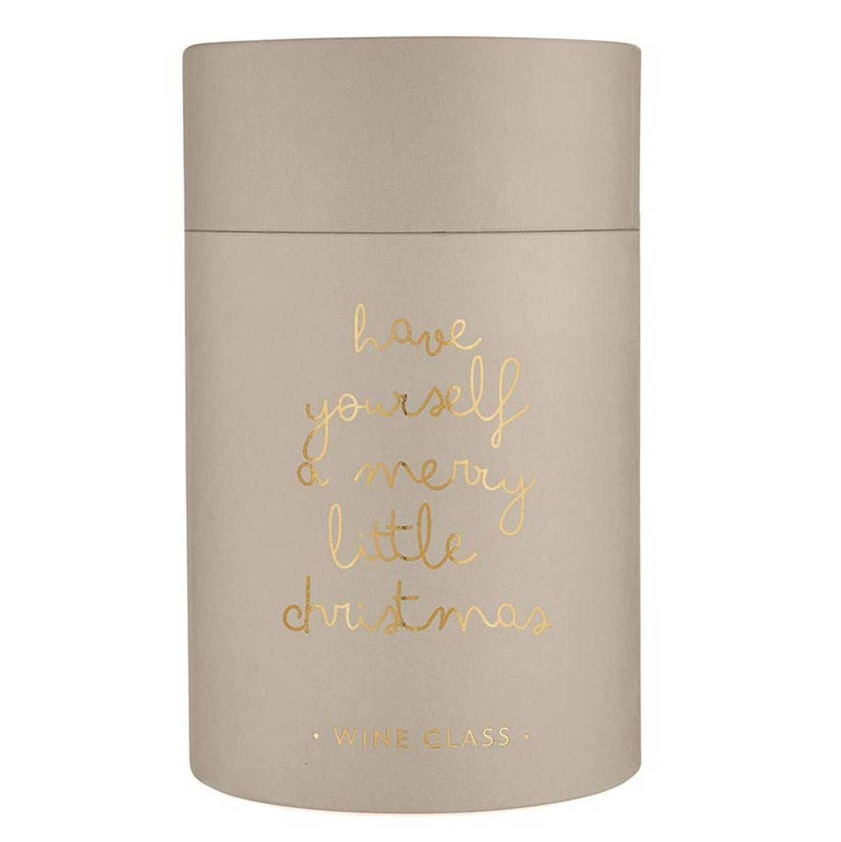 Merry Little Christmas - Stemless Wine Glass