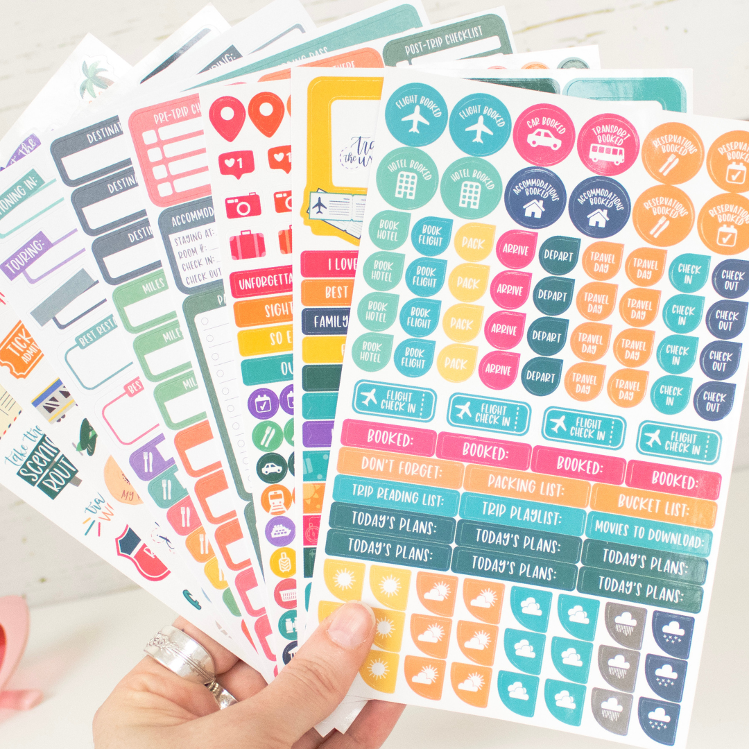 Travel Sticker Pack