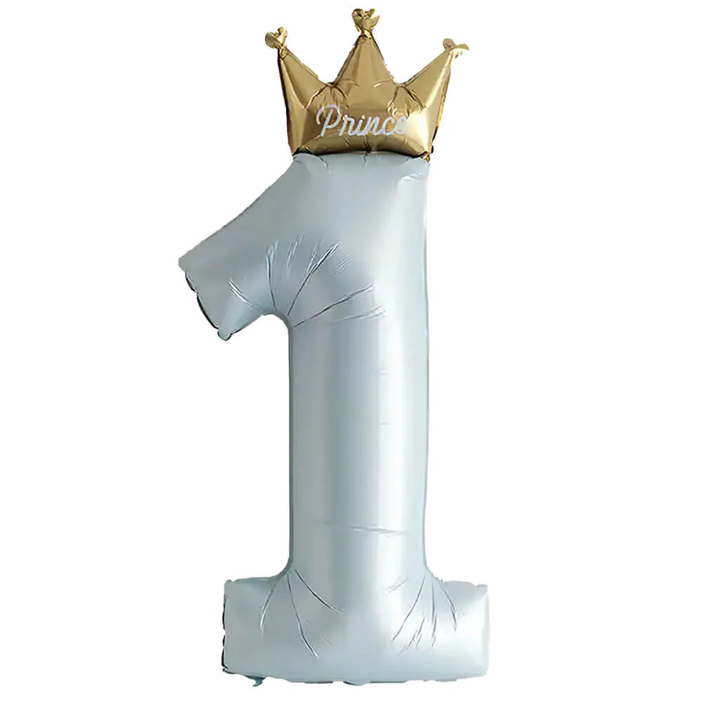 Prince Crown Blue Number 1 - 40"