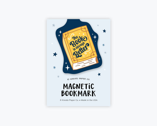 Book is always Better, Magnetic Bookmark