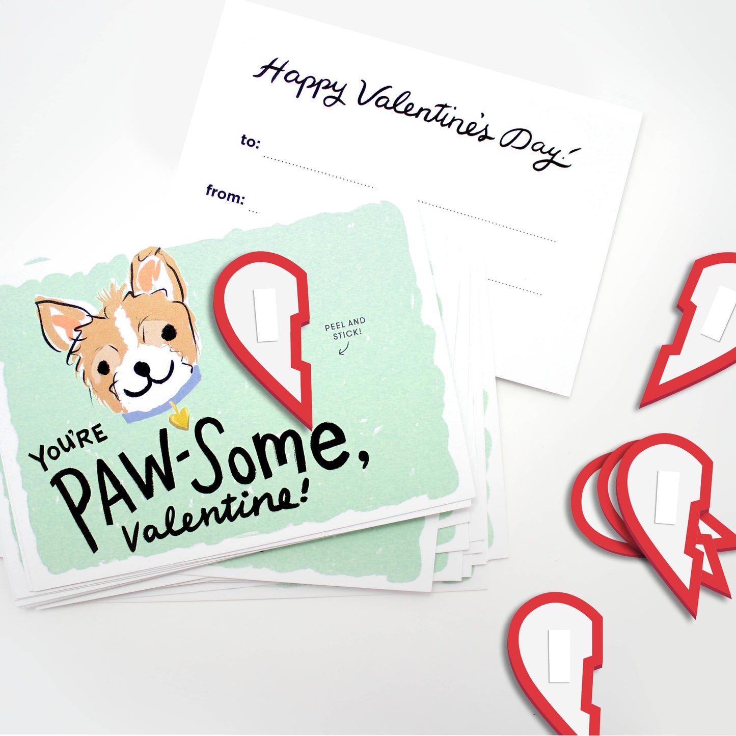 Pop-up Valentine Cards - Puppy