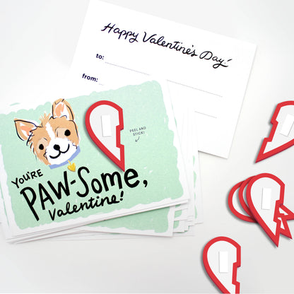 Pop-up Valentine Cards - Puppy
