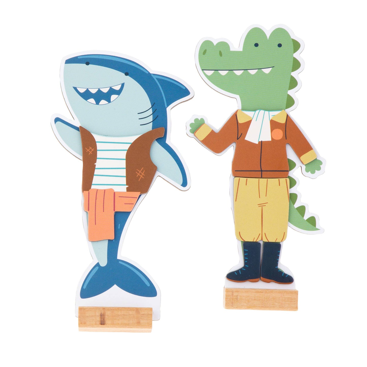 Magnetic Dress-Up Box Set: Shark/Gator