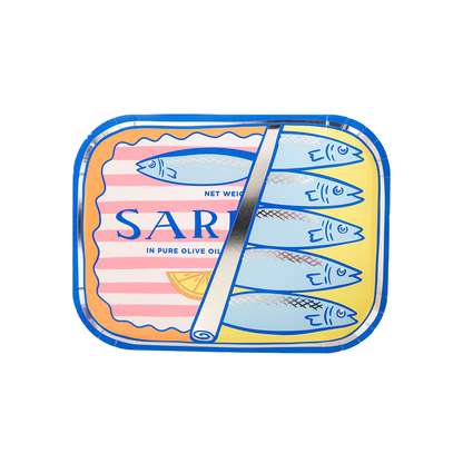 Le Dinner Sardine Can Dinner Plates