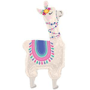Llama Shape Foil Balloon - 36"