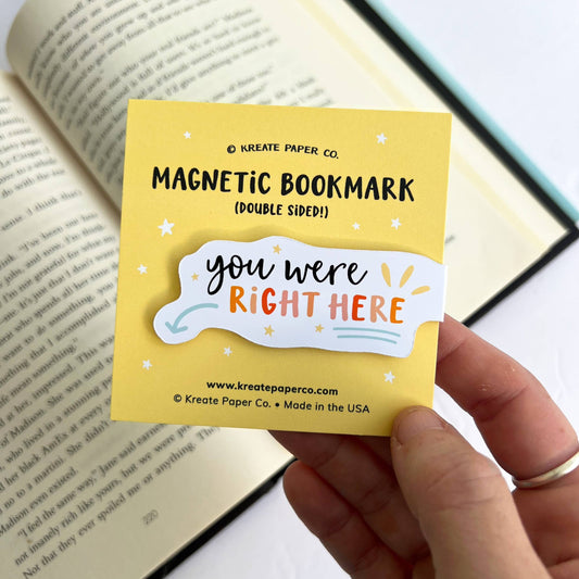 You Were Here, Magnetic Bookmark