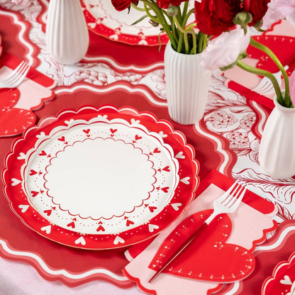 From the Heart Dessert Plates