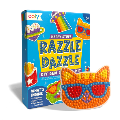 Mini Razzle Dazzle DIY Gem Sticker Kit - Happy Stuff