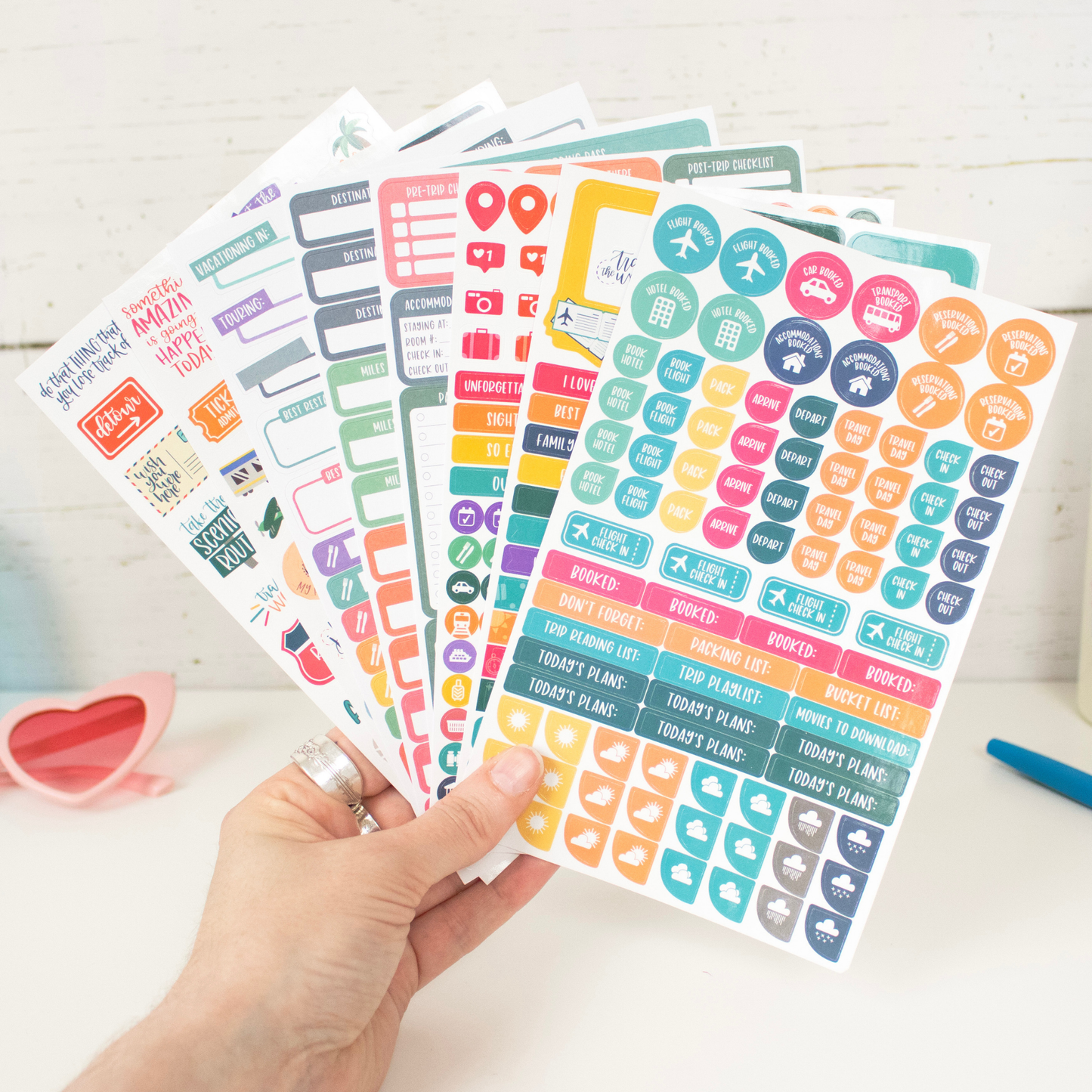 Travel Sticker Pack