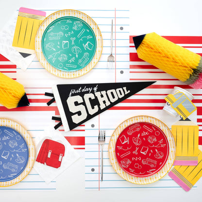 School Backpack Napkins