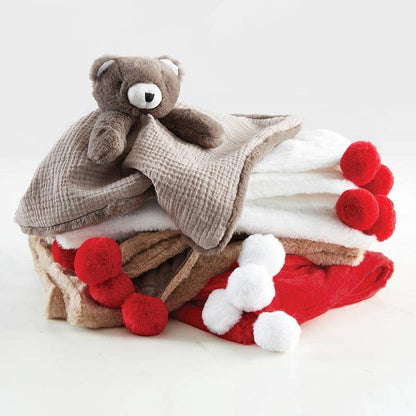 Plush Blanket with Gift Box - Reindeer