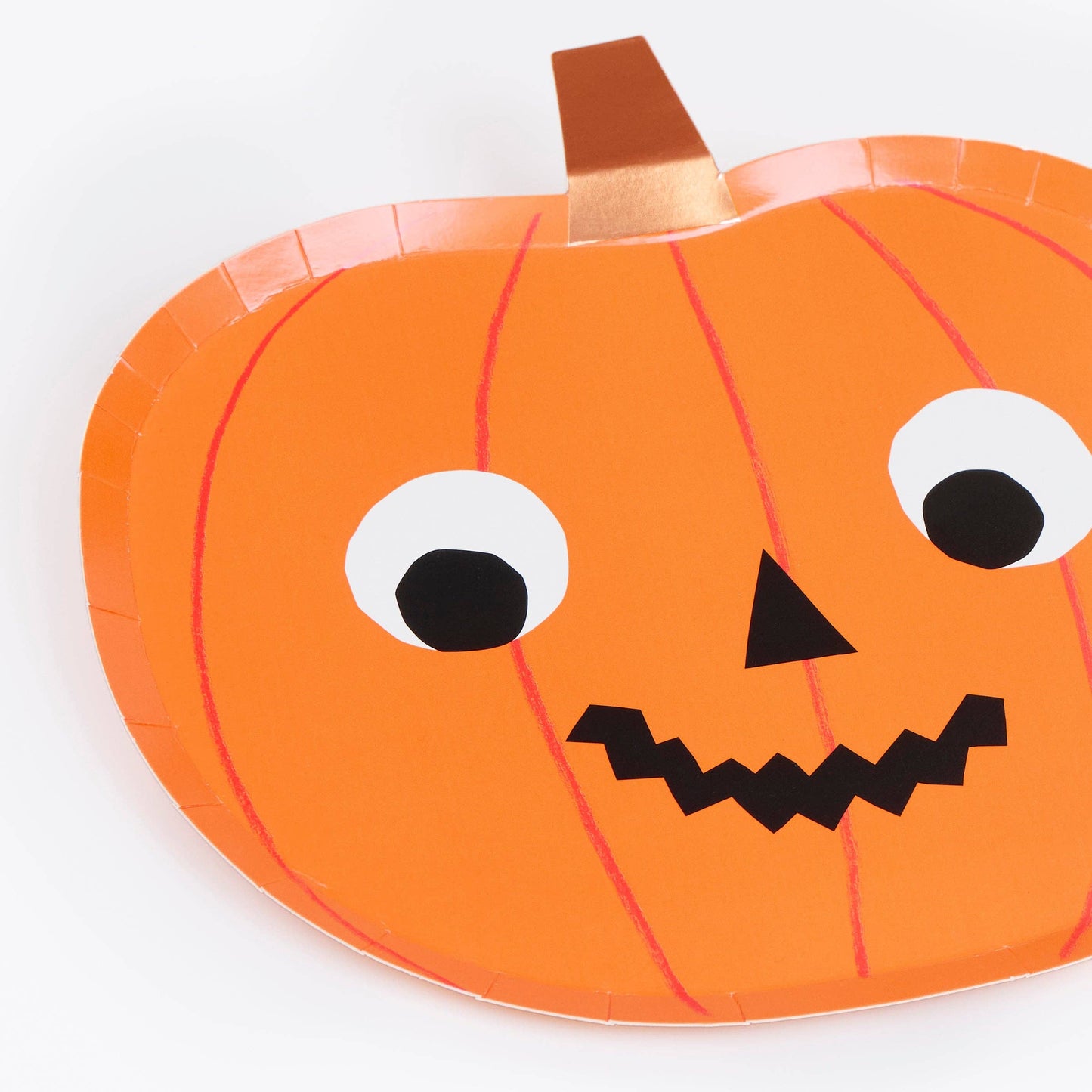 Halloween Pumpkin Plates