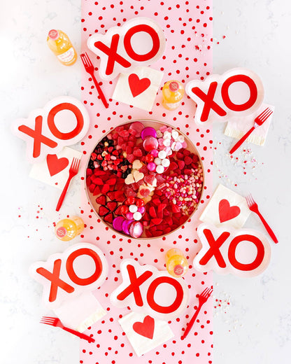 XOXO Shaped Plates