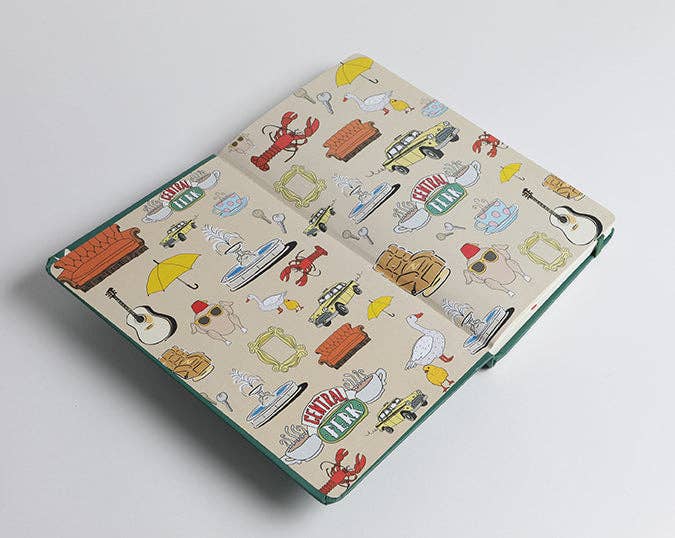 Friends Hardcover Ruled Journal