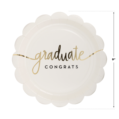 Graduate Congrats Paper Plate