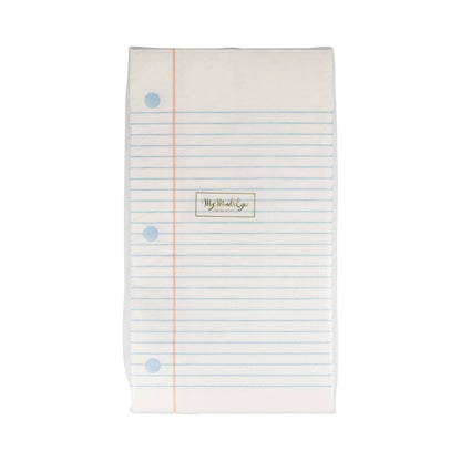 Notebook Paper Dinner Napkin