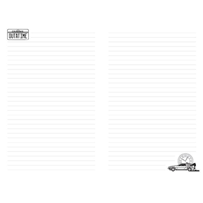 Back to the Future: Time Machine Hardcover Journal